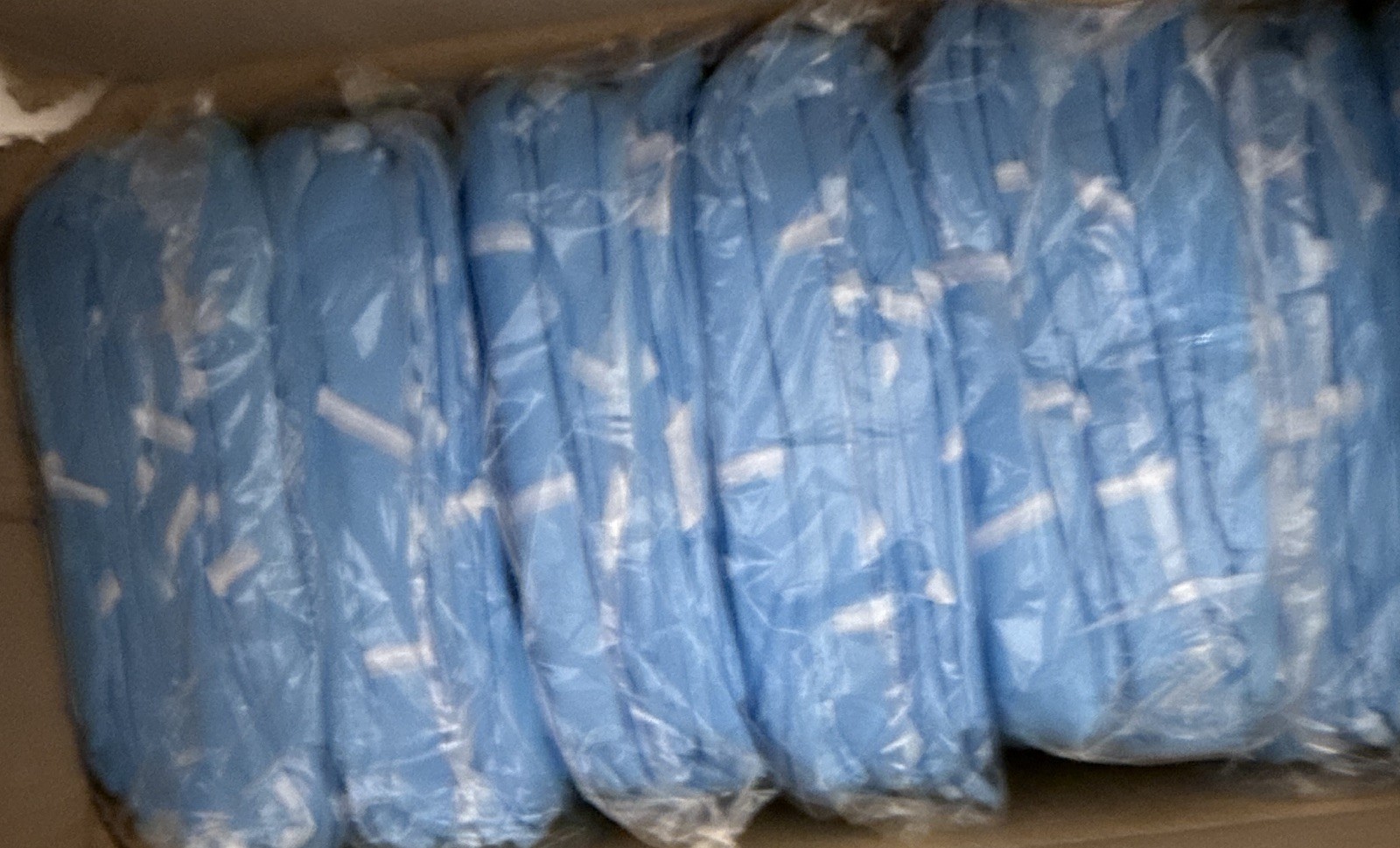 WynnMed Isolation Gown Blue Infection Control 100/Case PP Non-Woven Fabric