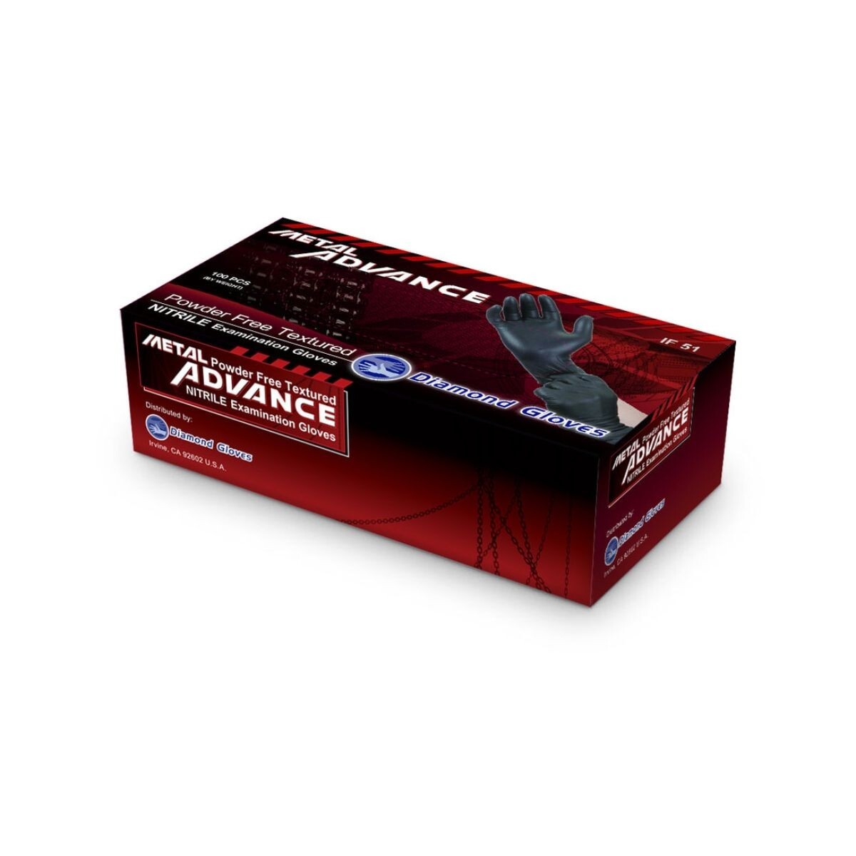 BLACK NITRILE GLOVES, CASE OF 1000, 5 MIL THICK, POWDER-FREE, XXL SIZE, NEW