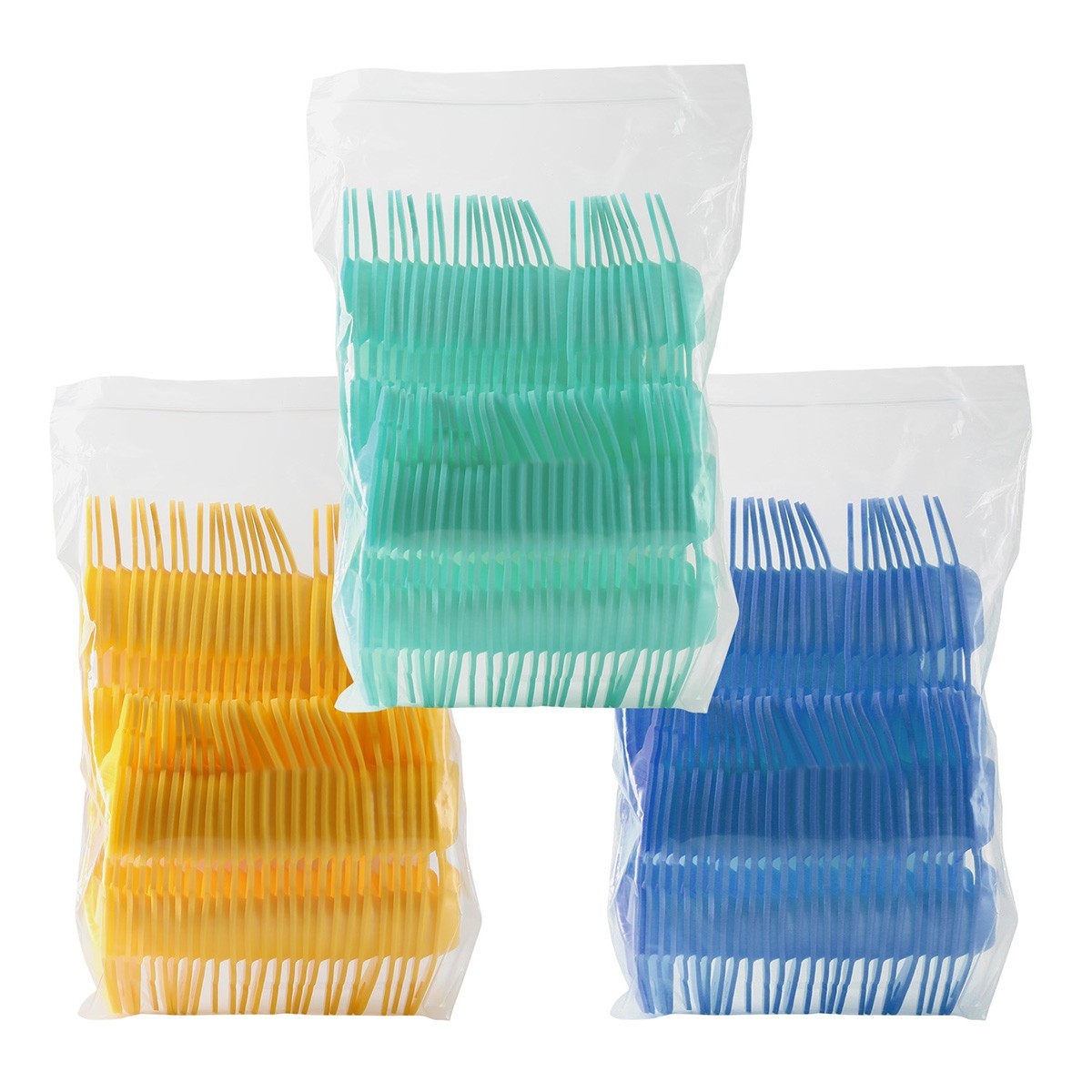 Dental Disposable Fluoride Foam Trays Materials Tray Dual Arch Trays S/ M/ L