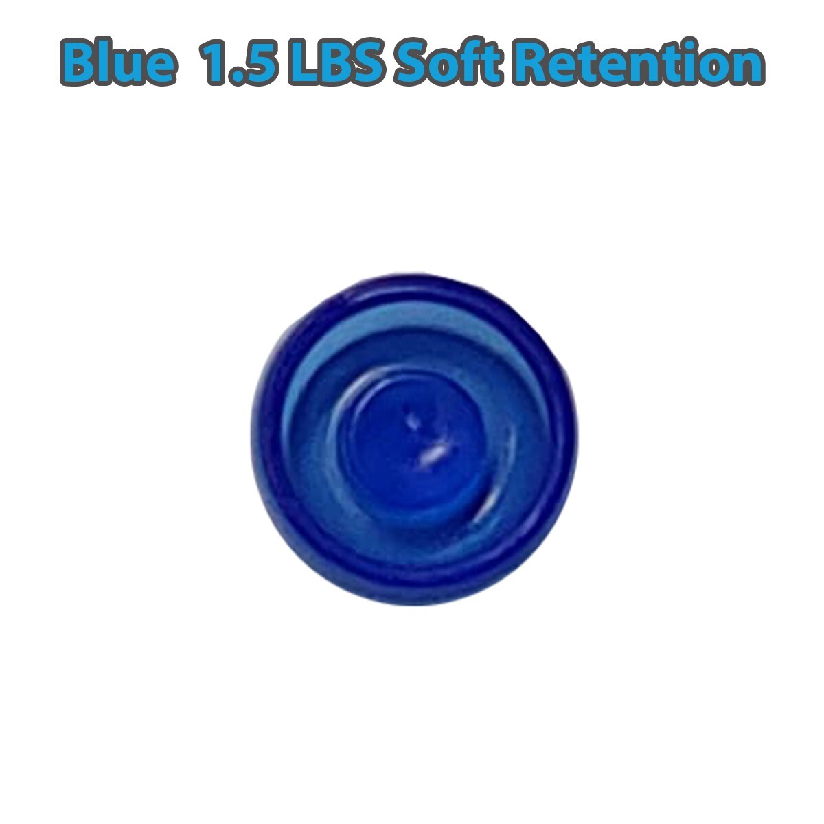 Overdenture Abutment Removable Metal Male Caps Inserts Blue 1.5 lbs 20 Sets