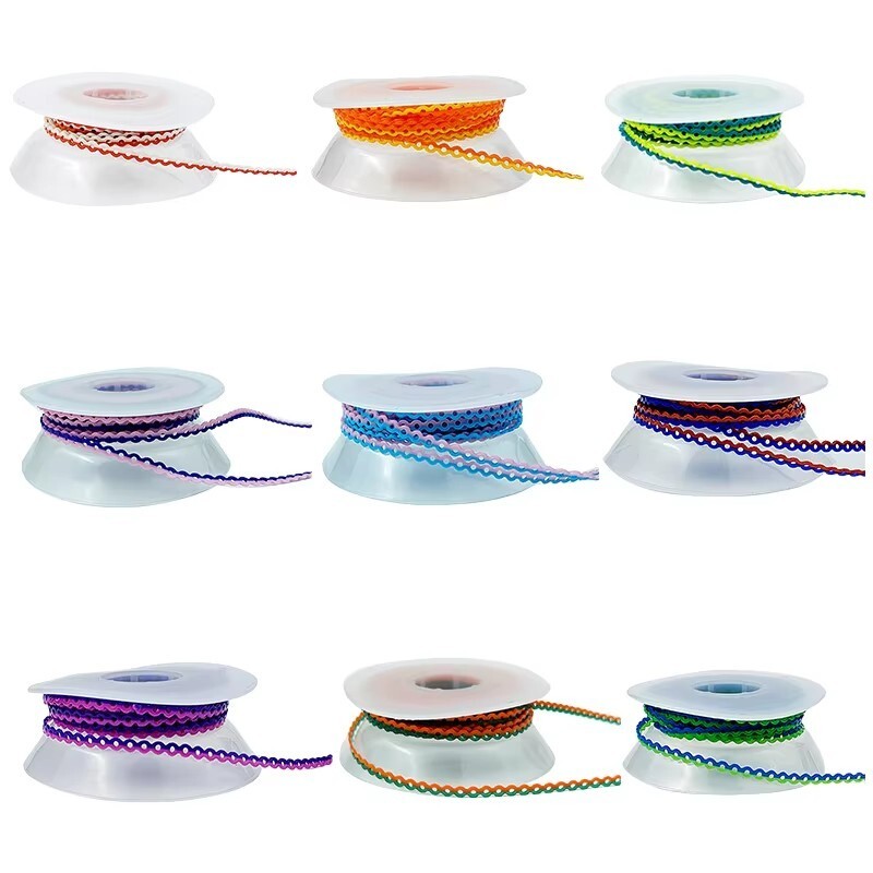 Dental Orthodontic Elastic Power Chains Ligature Ties Rubber Bands Bracket Brace