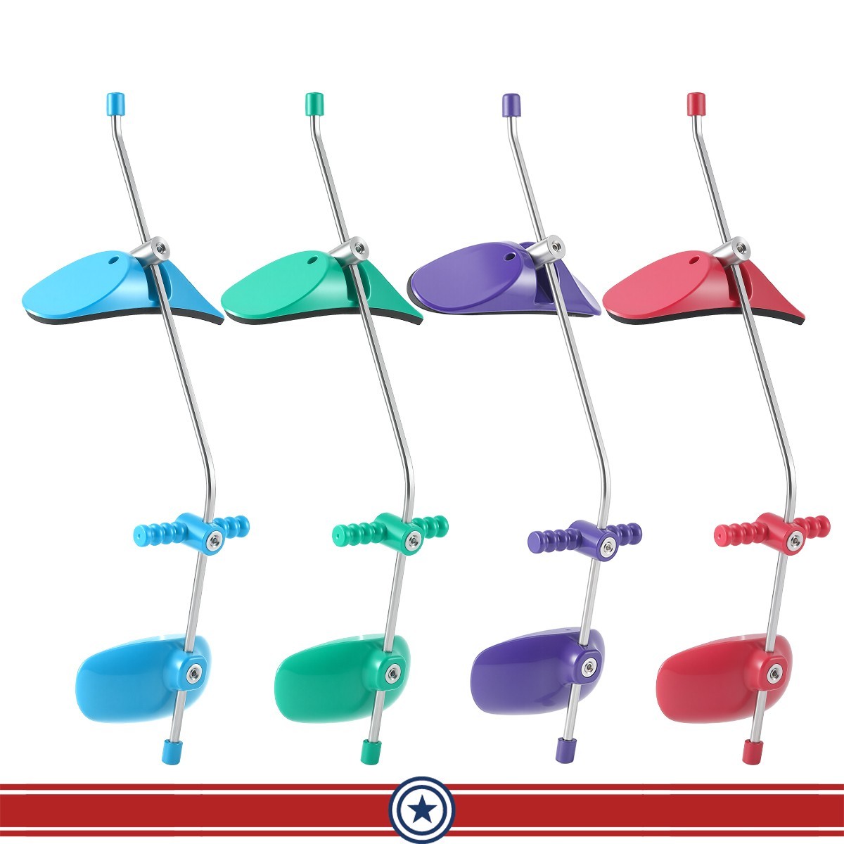 Dental Ortho forward pull Headgear facemask with Single Lever Adjustable 4 Color