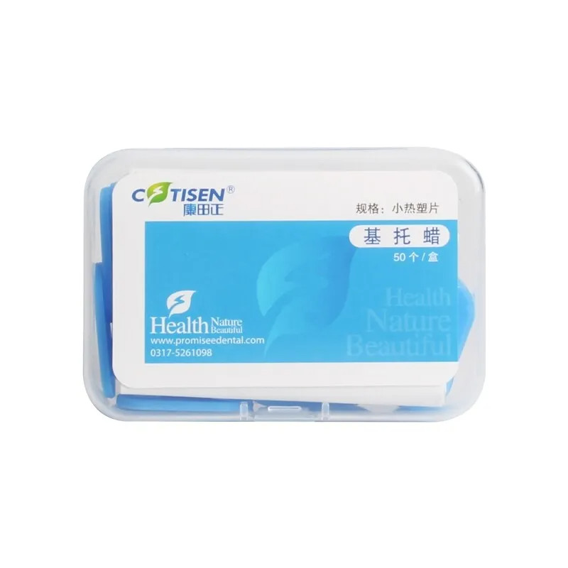 Dental Blue Temp Tabs Thermoplastic Impression Quick Bite Registration 50Pcs/Box