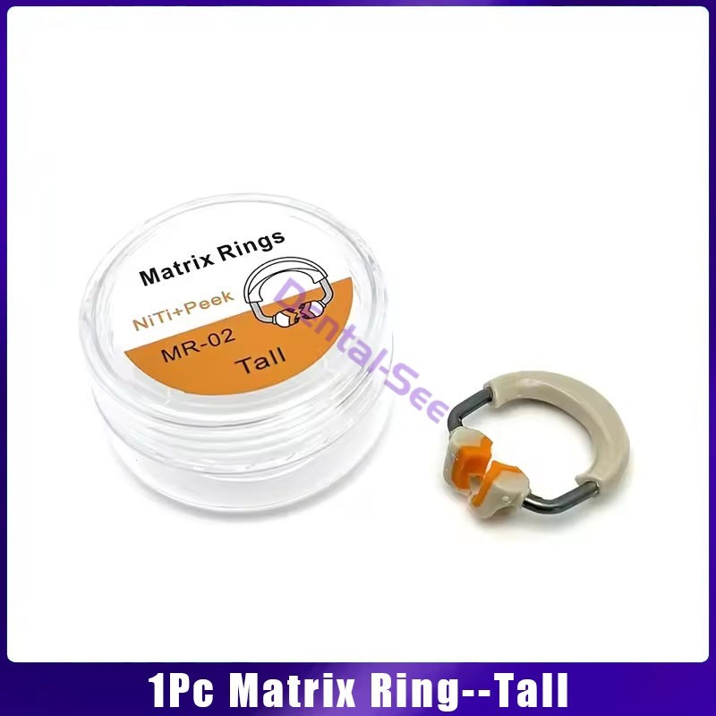 Dental Matrix Bands Ring Sectional Matrice Clamp Wedges Fit Palodent V3 System