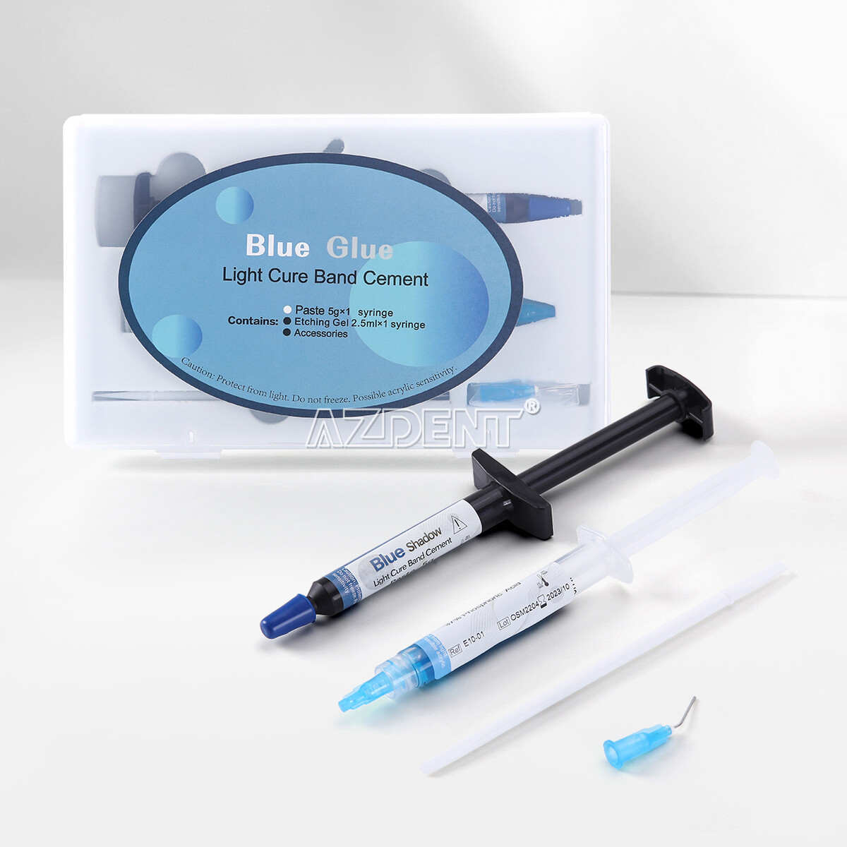 Dental Orthodontic Light Cure Adhesive No-mix Resin Paste Direct Bonding System