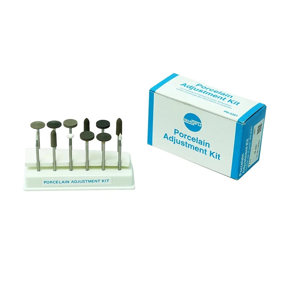Shofu Porcelain Adjustment Kit Hp same as picture free and expactdite shipping