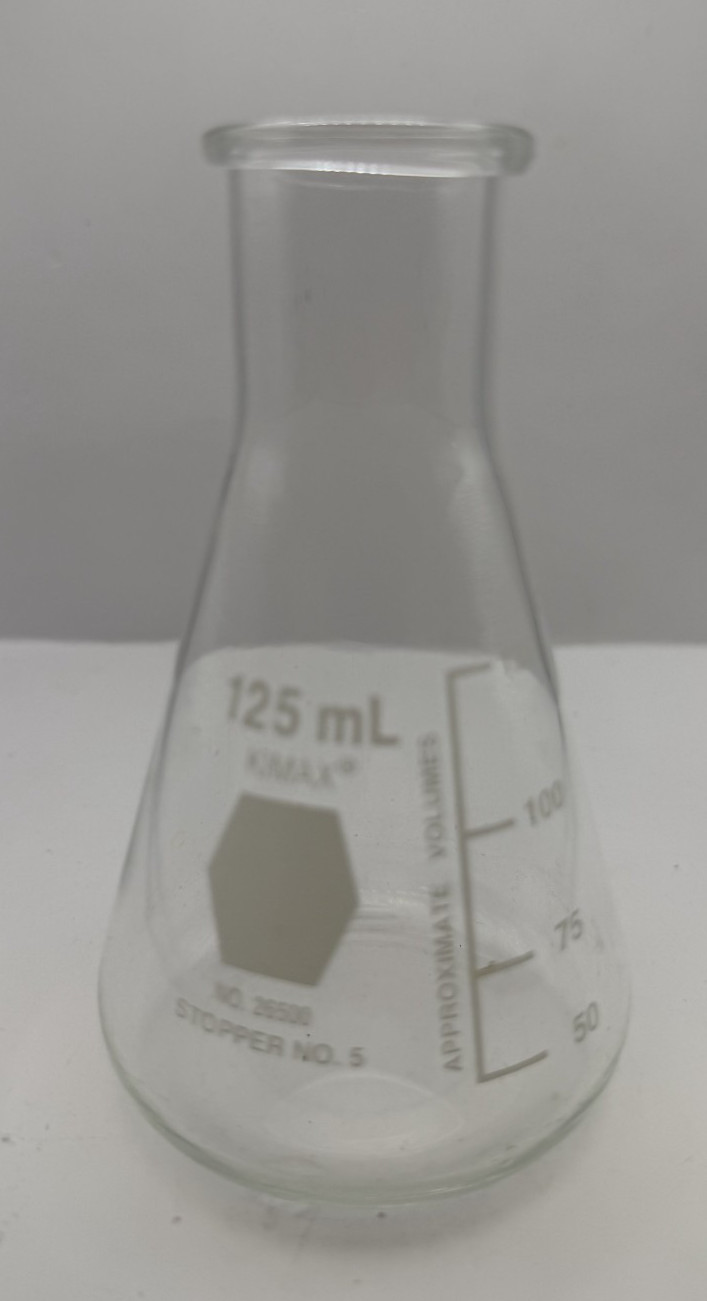 Lot of 8 Erlenmeyer Flasks Mixed Sizes & Brands Laboratory Glassware