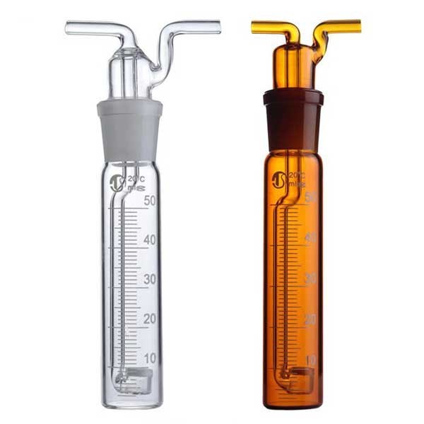 10ml – 250ml Glass Smoke Gas Sampling Tube Gas Collecting Bottle Lab Supply