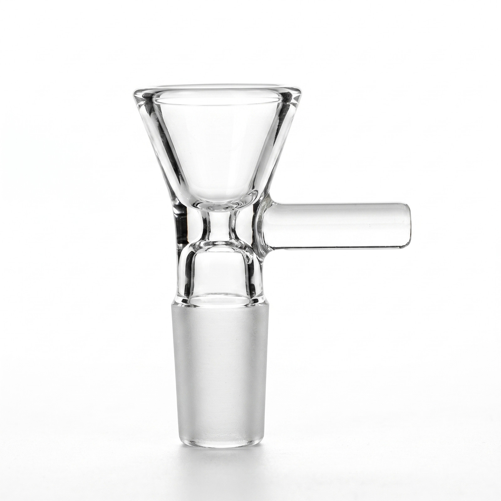 Clear Glass Funnel Bowl Slide 10mm 14mm 18mm Male Replacement Choose Size
