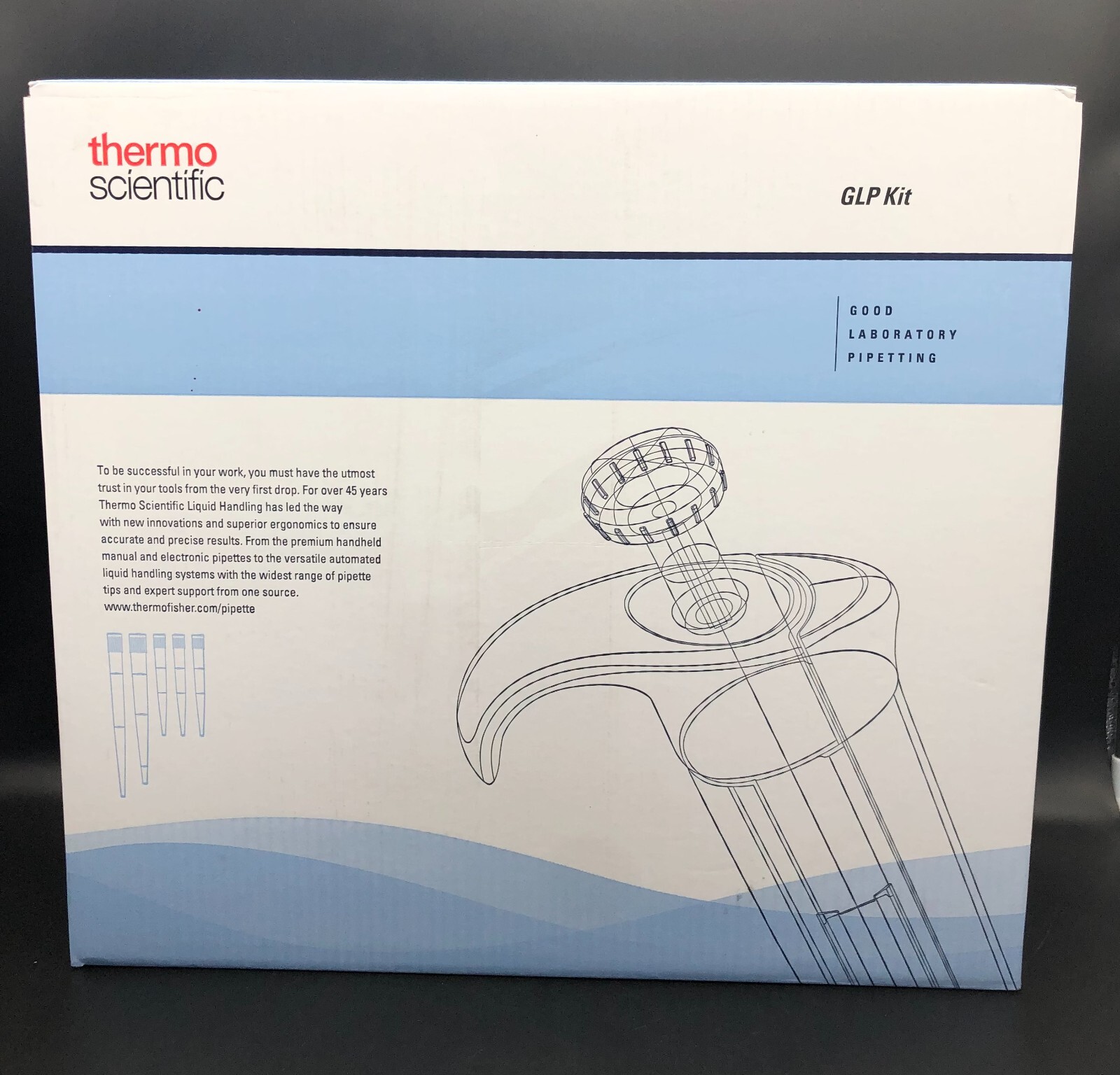 Thermo Finnpipette 4700870 F2 GLP Kit 1 (1-10μL 10-100μL 100-1000μL) Pipette