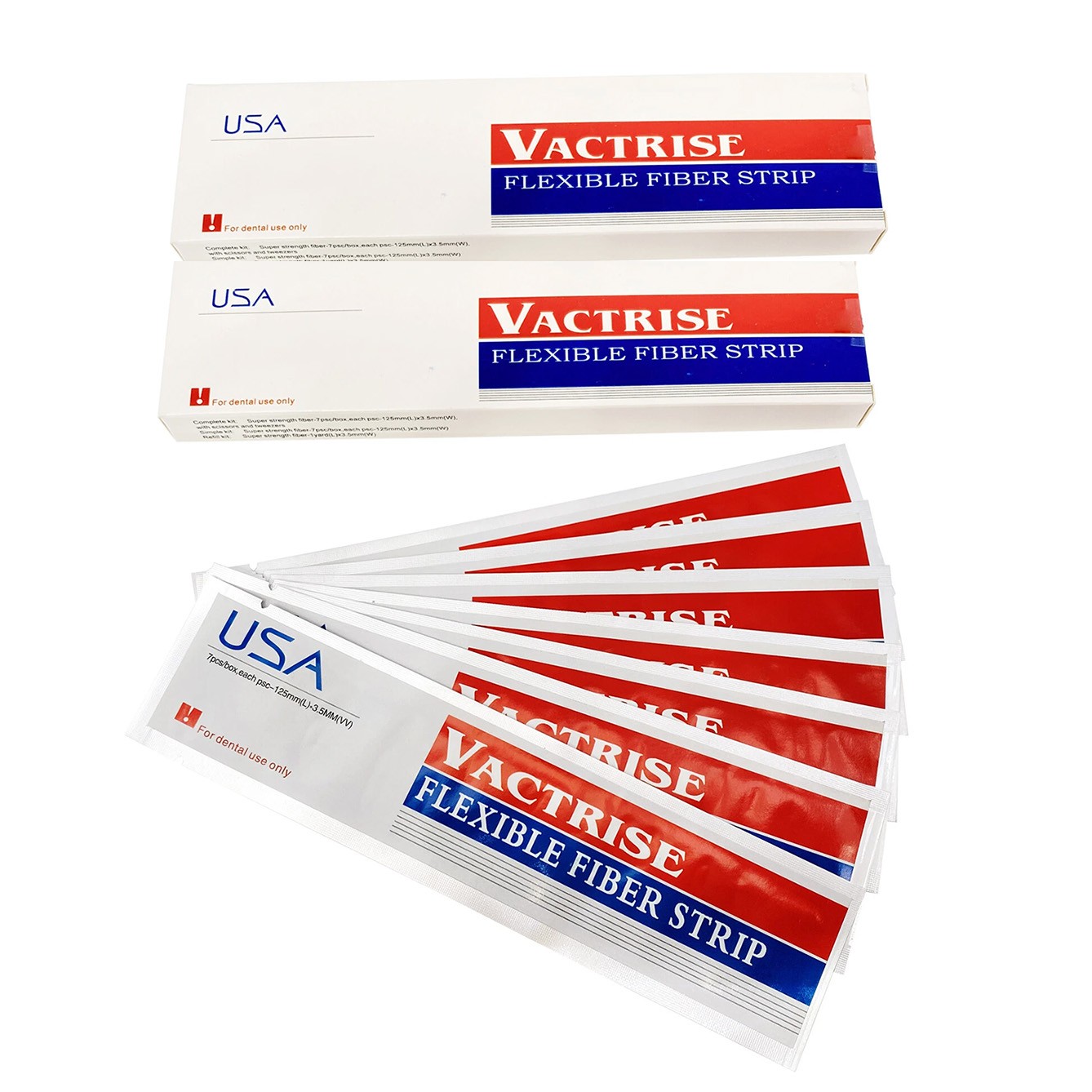 Dental Glass Fiber Splint Composite Resin Bonding Ribbon Flexible Fiber Strips