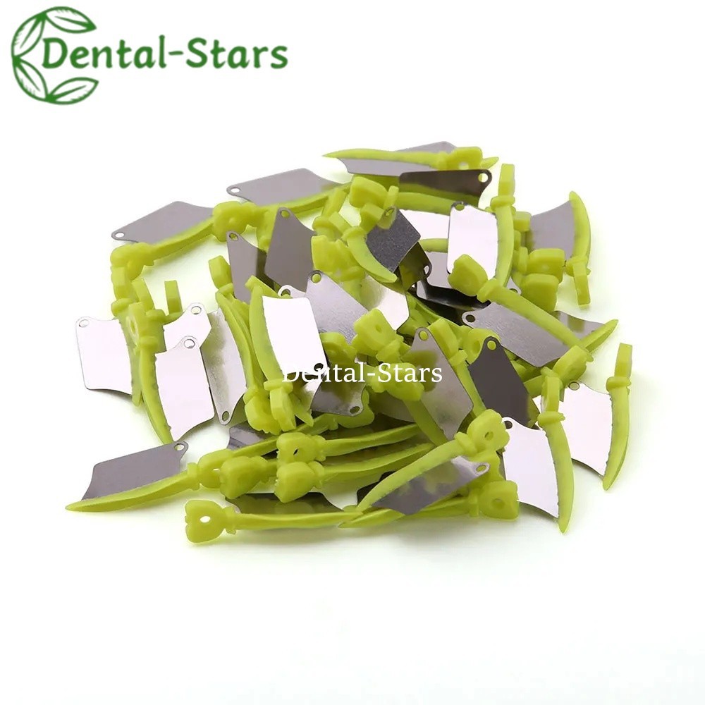 50Pcs/Box Dental Prime Teeth Interproximal Wedge Guard With Metal Protection S