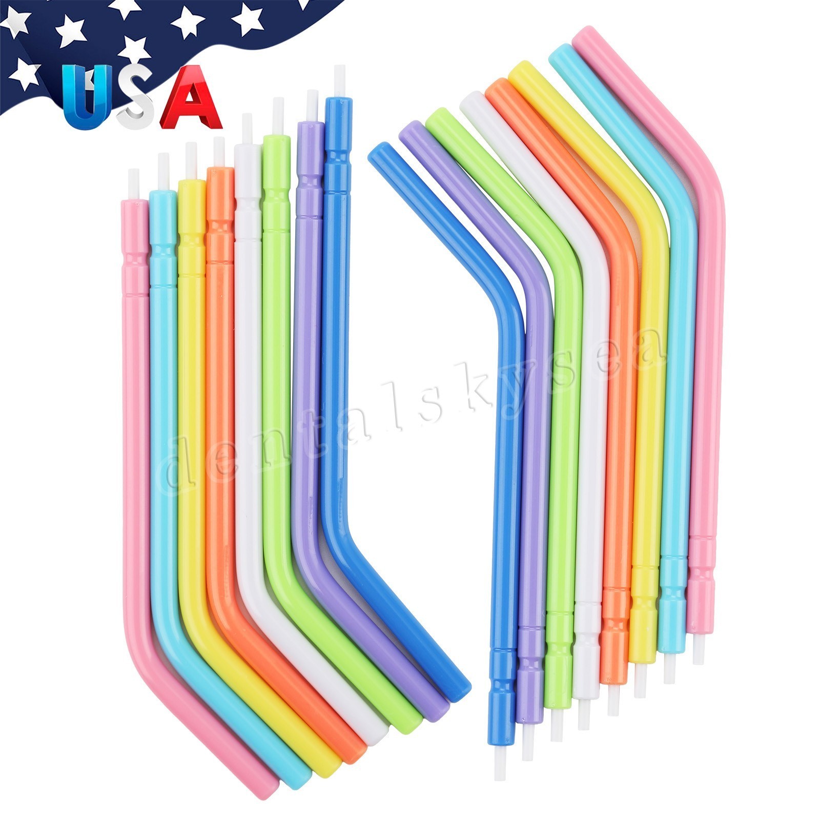 250 pcs Disposable Air Water Syringe Tips with cores High Quality Free Return