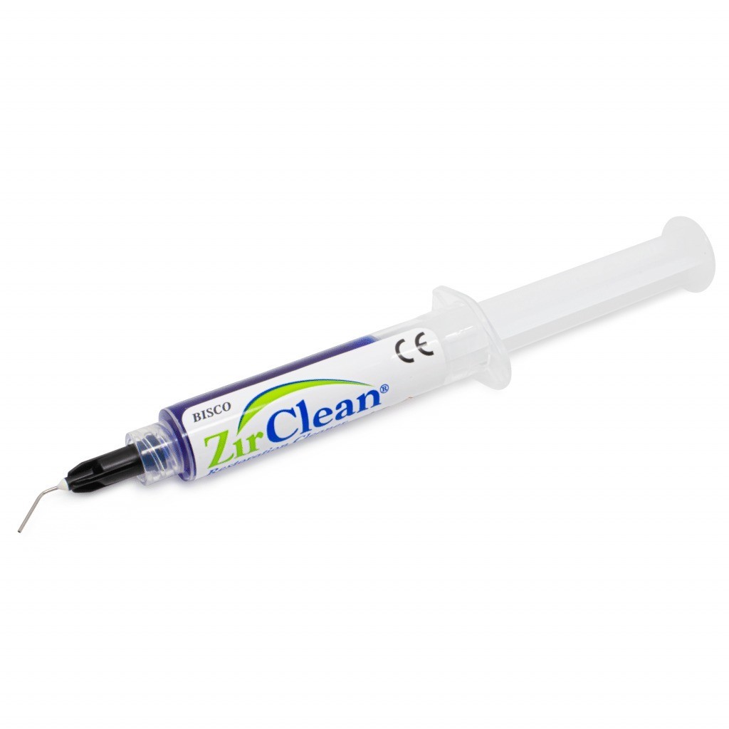 Dental ZIRCLEAN Restoration Cleaner 5ml Non-Abrasive Gel Removes Contaminants