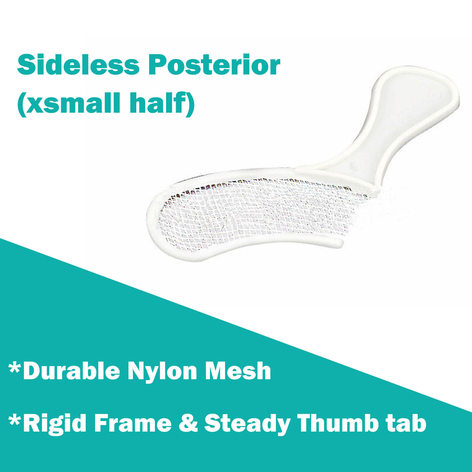 50 Pcs Dental Disposable Impression Bite Registration Tray- Posterior/Quadrant