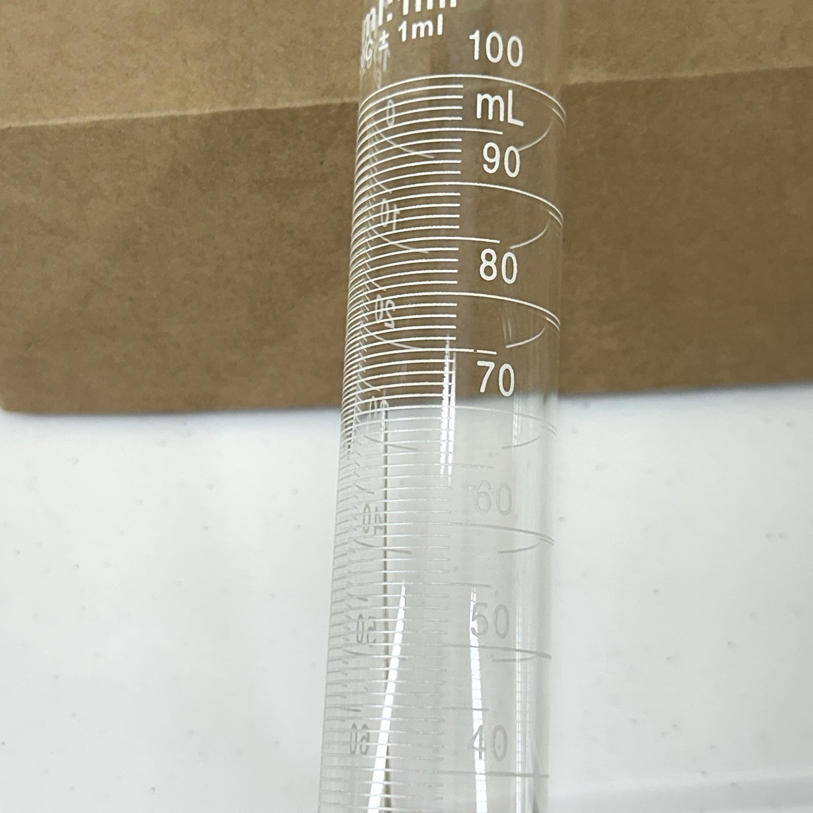 Labivida Scientific Measuring Cylinder 2pk 100ml Borosilicate Glass With Hex Bas