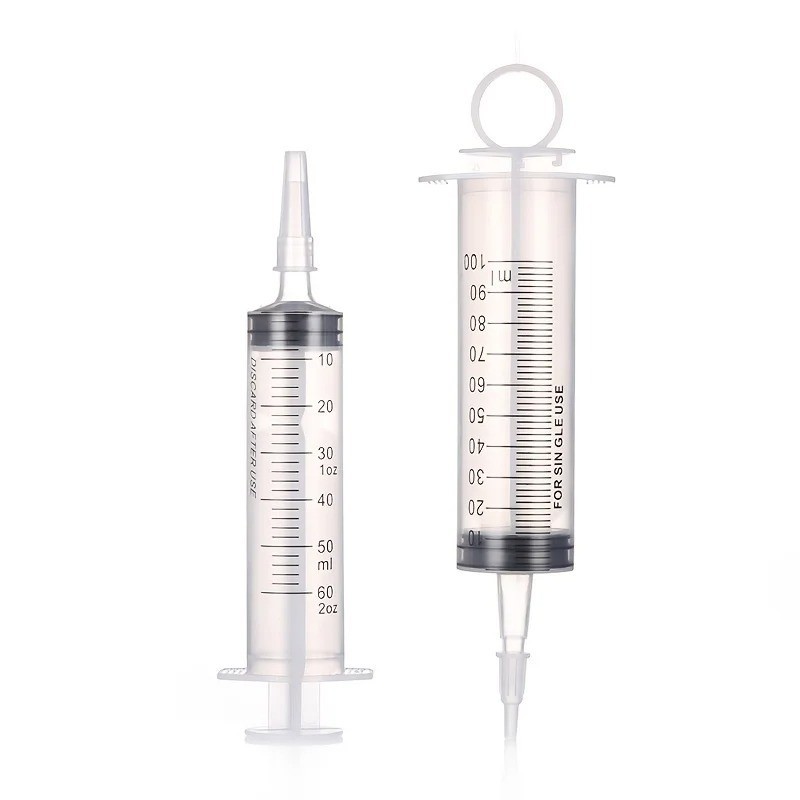 Large Capacity Syringe20-500ml Options) – Reusable Plastic Pump