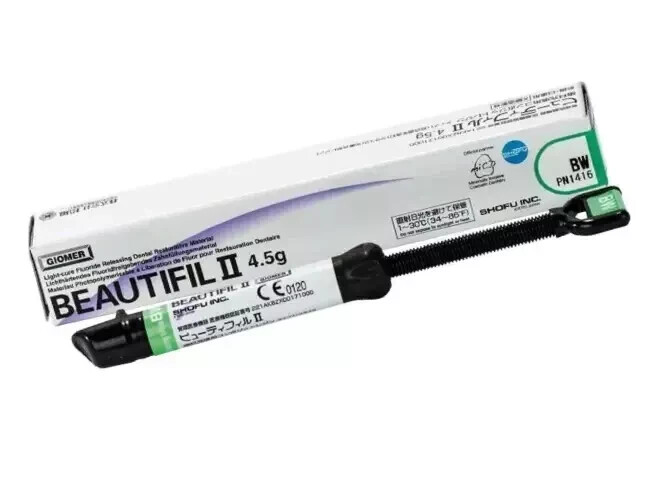 SHOFU BeautiFil 2 Restorative Composite 4.5gm BW Bleach White Shade Dental