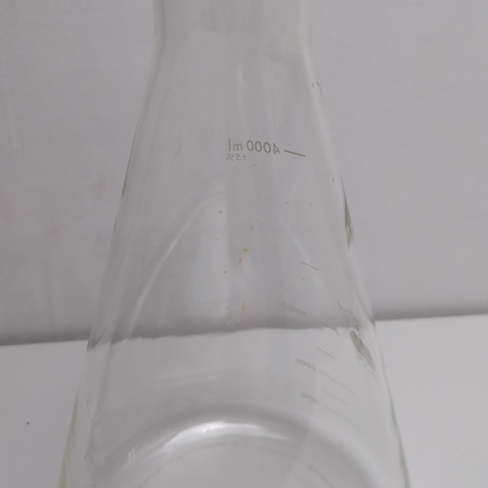 Corning Pyrex 4980-4L 4000ml Erlenmeyer Flask Heavy