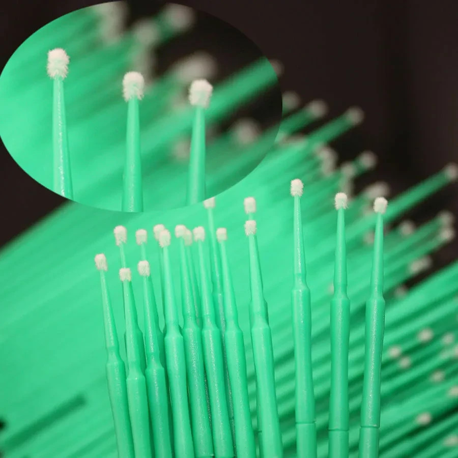 100 Pcs Dental Micro Brush Disposable Materials Tooth Applicators Medium Fine