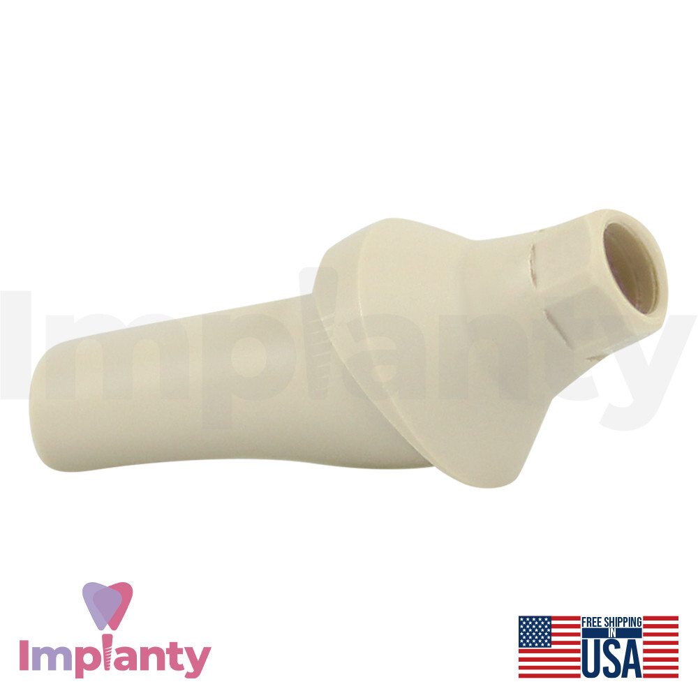 5x GDT Peek Angled Temporary Anatomic Dental Prosthetic 15° NP Conical 2.25mm