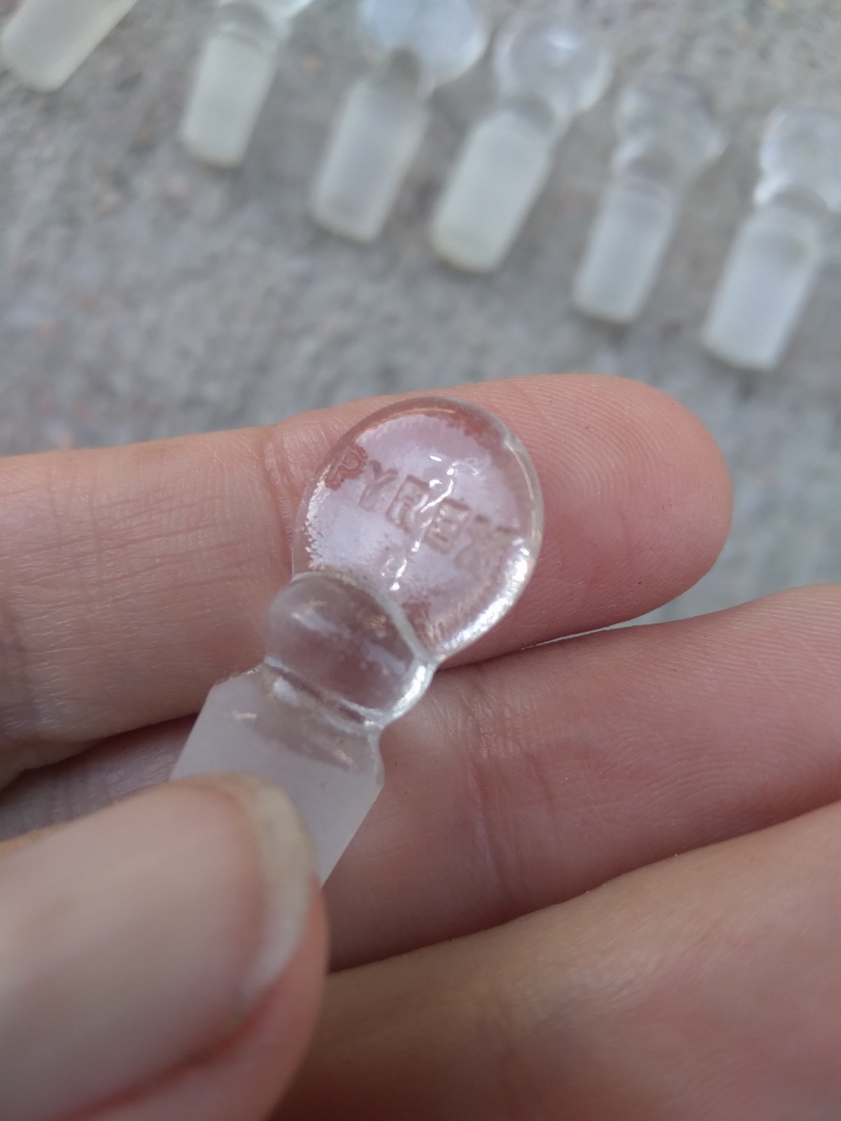 Vintage Small Pyrex Stoppers for Test Tubes LOT of 13 T9 K