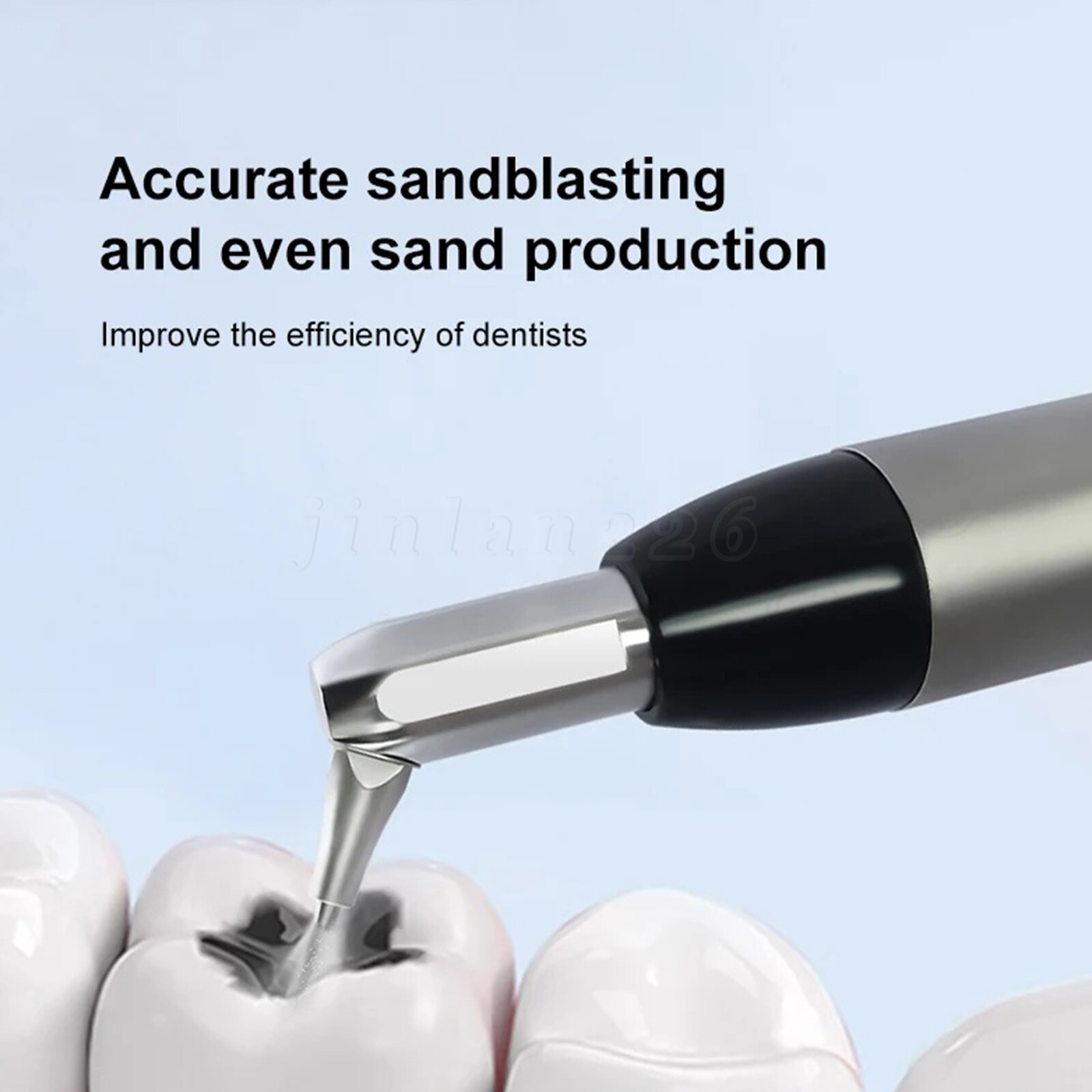 Dental Aluminum Oxide Micro Blaster Air Polisher Abrasion Microetcher w/ Water