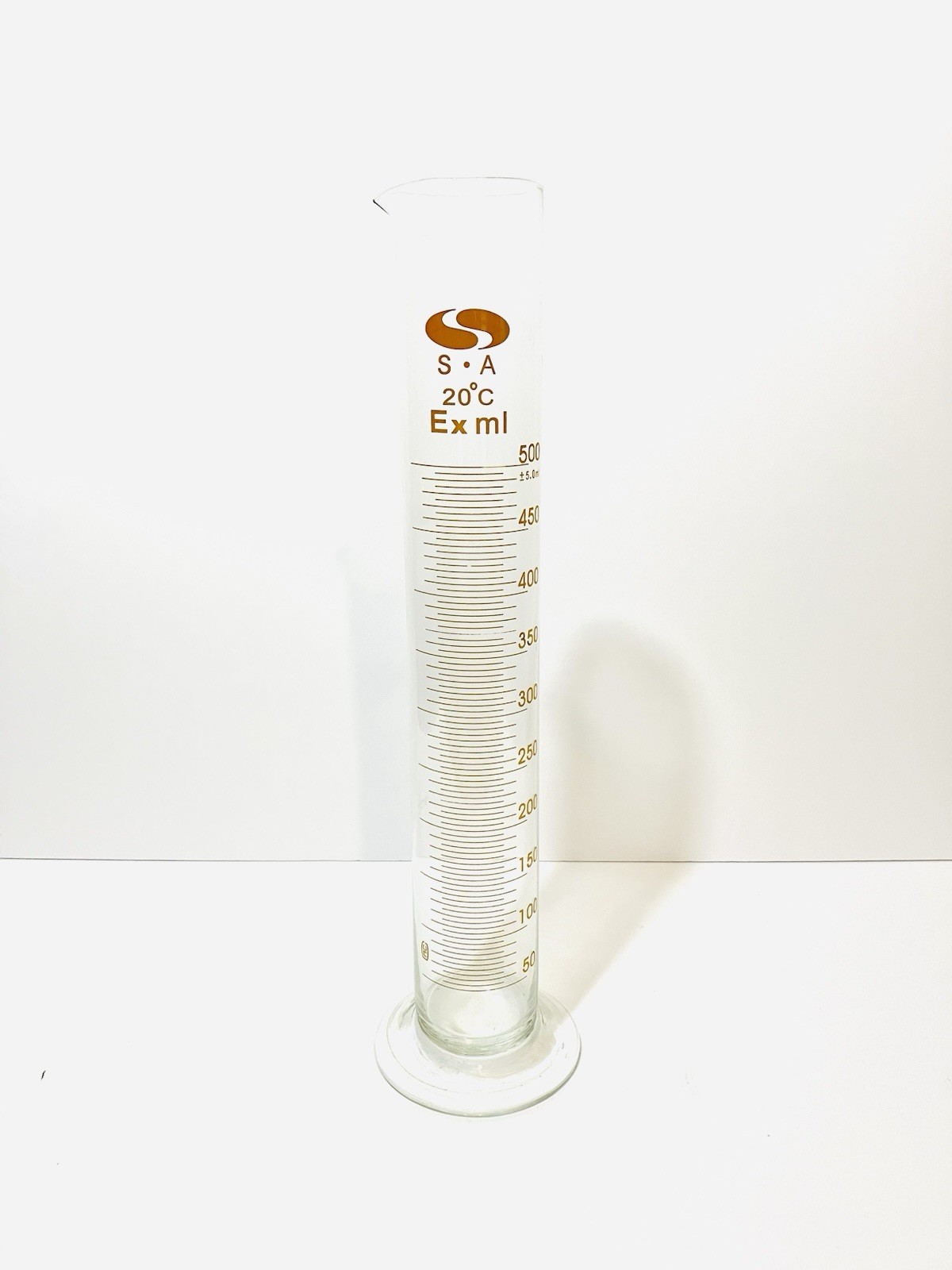 500 ML Scientific Round Glass Graduated Cylinder