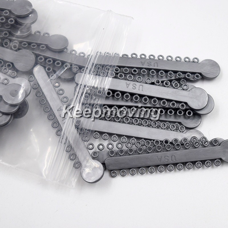1040 Pcs/Pack Dental Orthodontic Ligature Ties Elastic Rubber Bands 44 Colors