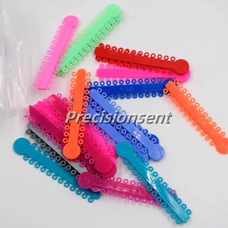 1040 Dental Orthodontic Ligature Ties Elastics Rubber Band Ligaduras Elastomeric