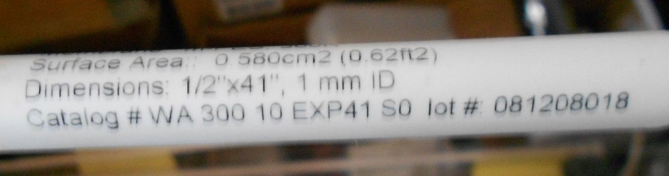 WaterSep Explorer 41 Lab Hollow Fiber Cartridge m-PES 300K WA 300 10 EXP 41 S0