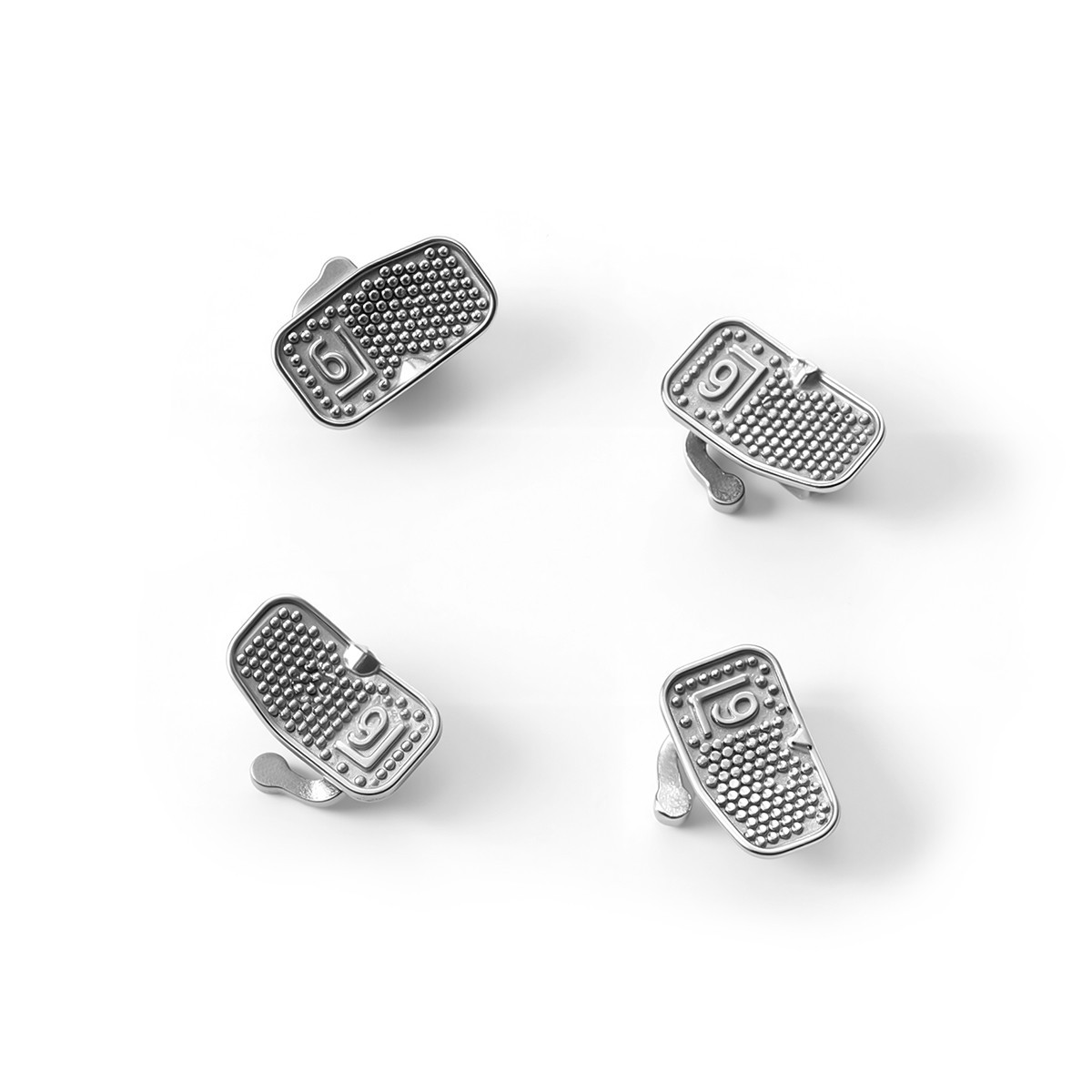 50set Dental Orthodontic 1st Molar Roth 0.022 Buccal Tubes Bondable Monoblock