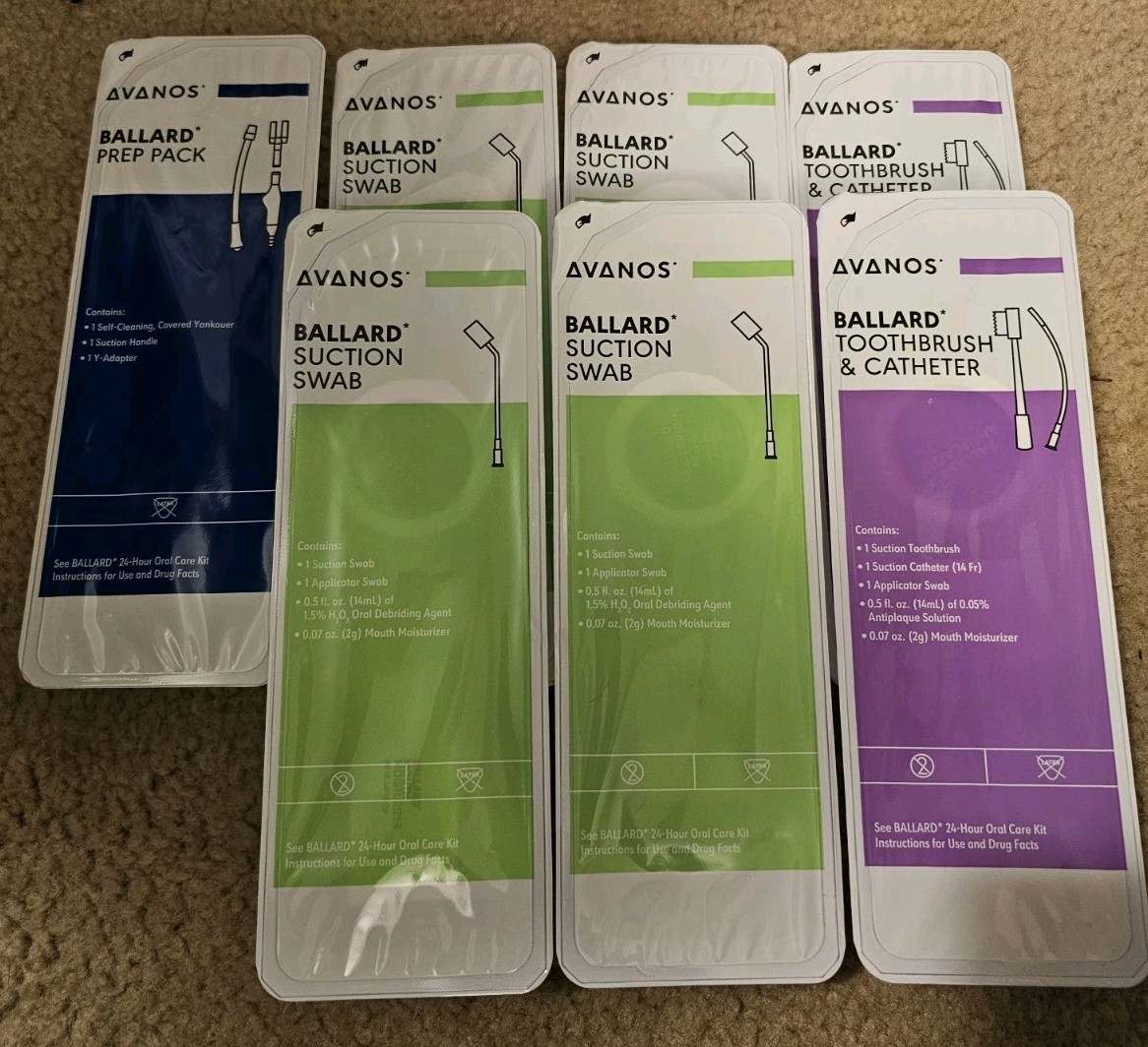 Avanos Ballard 24- Hour Oral Care Kit Q4 – 1 Kit – New in Box.