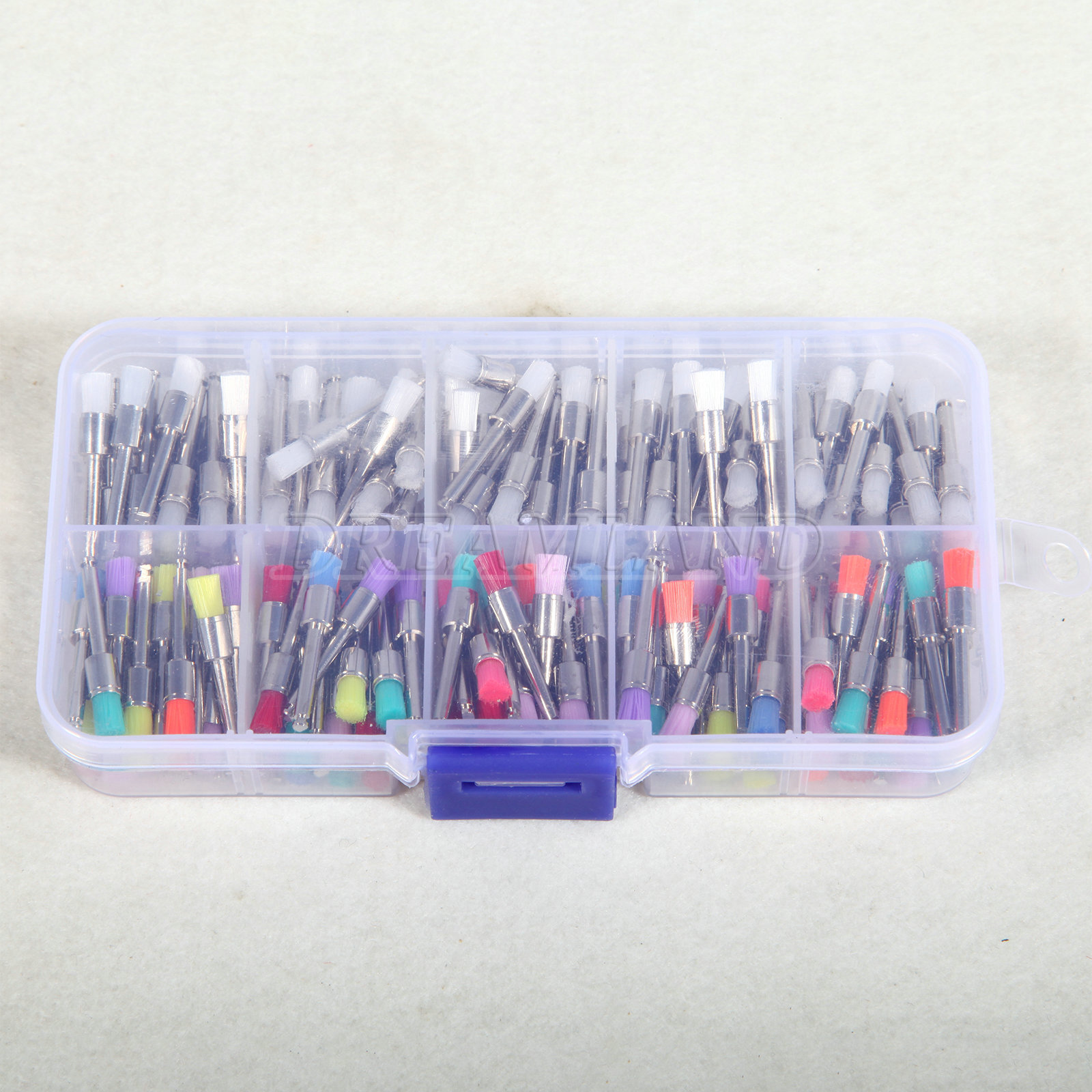 200Pcs SKYSEA Dental Flat Polishing Brush Brushes For Low Speed Handpiece