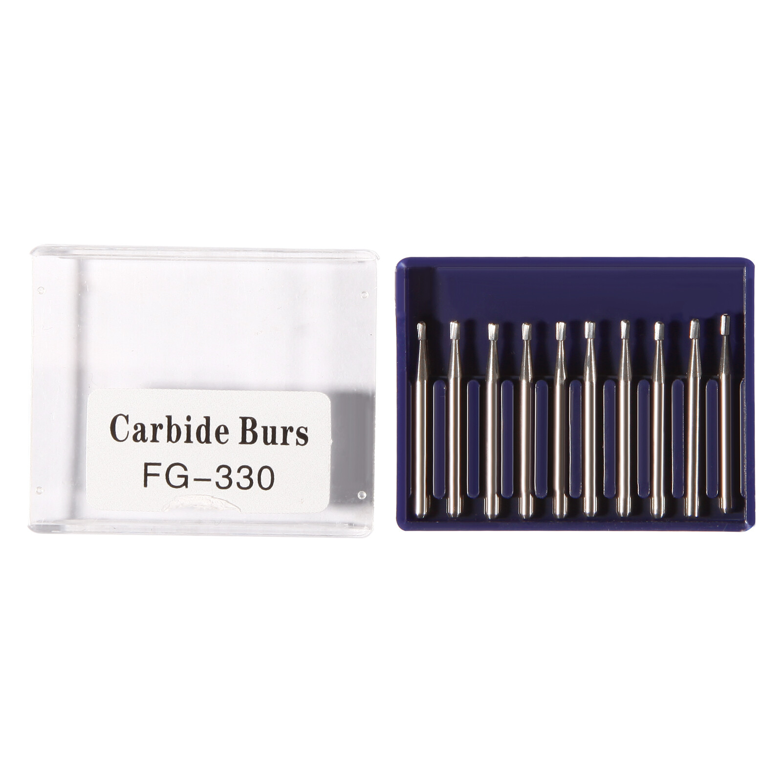 Dental Midwest Friction Grip FG #330 Pear Shaped Carbide Bur 100/Pk