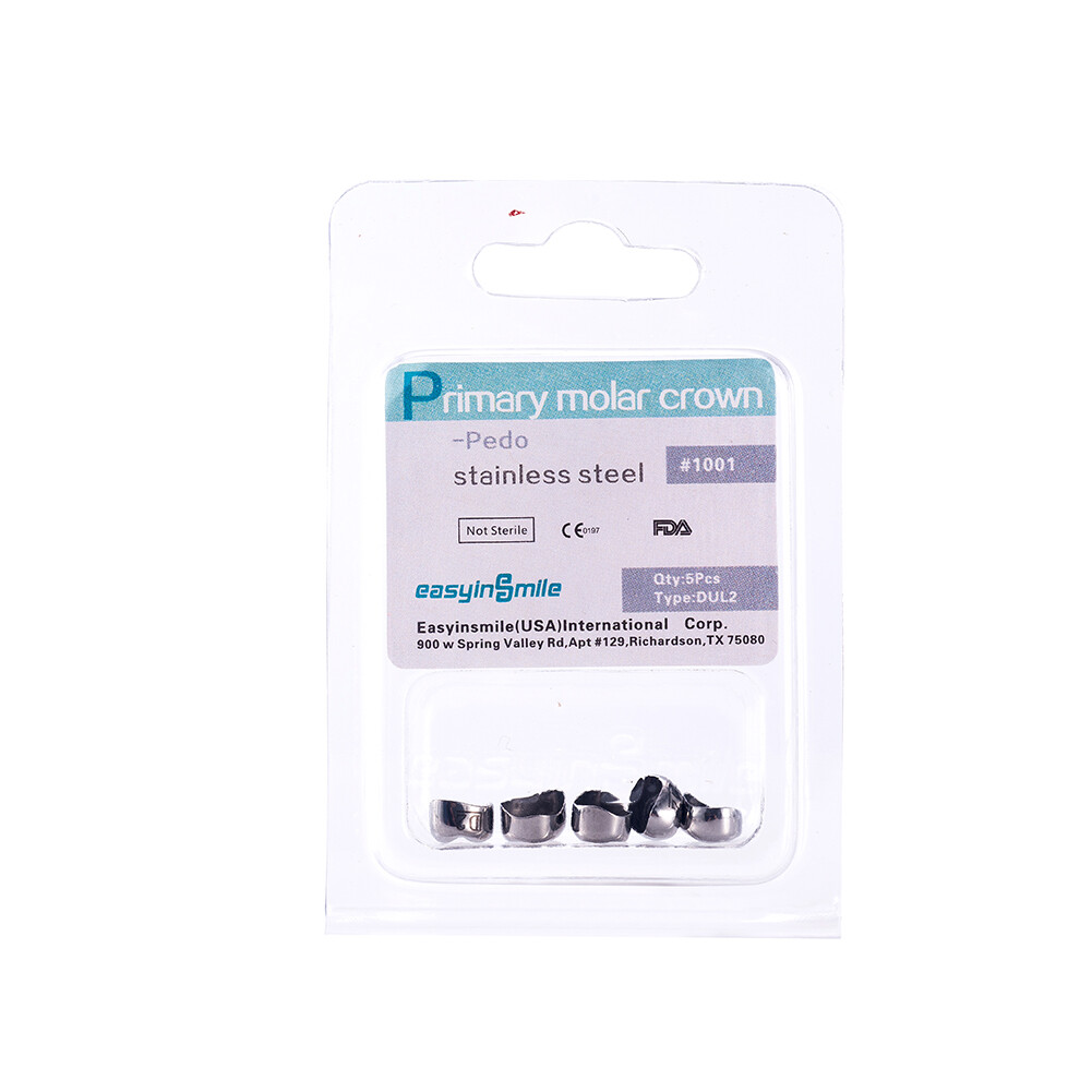 EASYINSMILE Dental Upper Left Temporary Crown Veneers Anterior Molars Teeth Caps