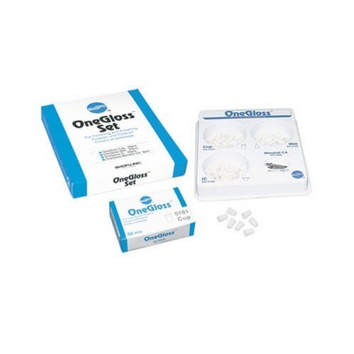 SHOFU ONEGLOSS SET One Gloss FINISHING AND POLISHING Cup Mendrel Dental