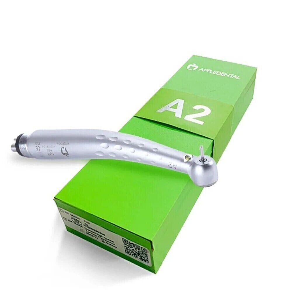 Apple Dental A2 Led High Speed Turbine Handpiece 2 Hole Triple Water Push Button