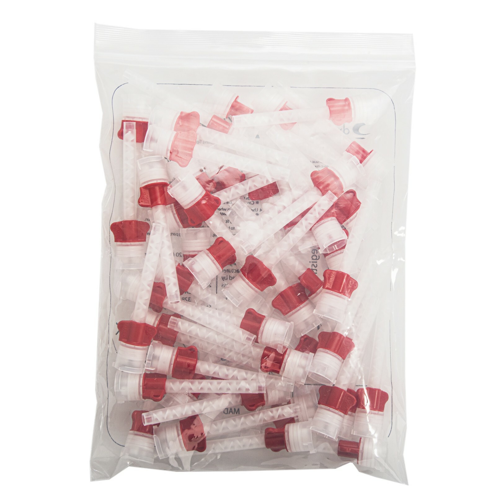 48/50Pcs DX-Mixer Dental Mixing Tips Impression Material 4.2/5.4/6.5mm 1:1/10:1