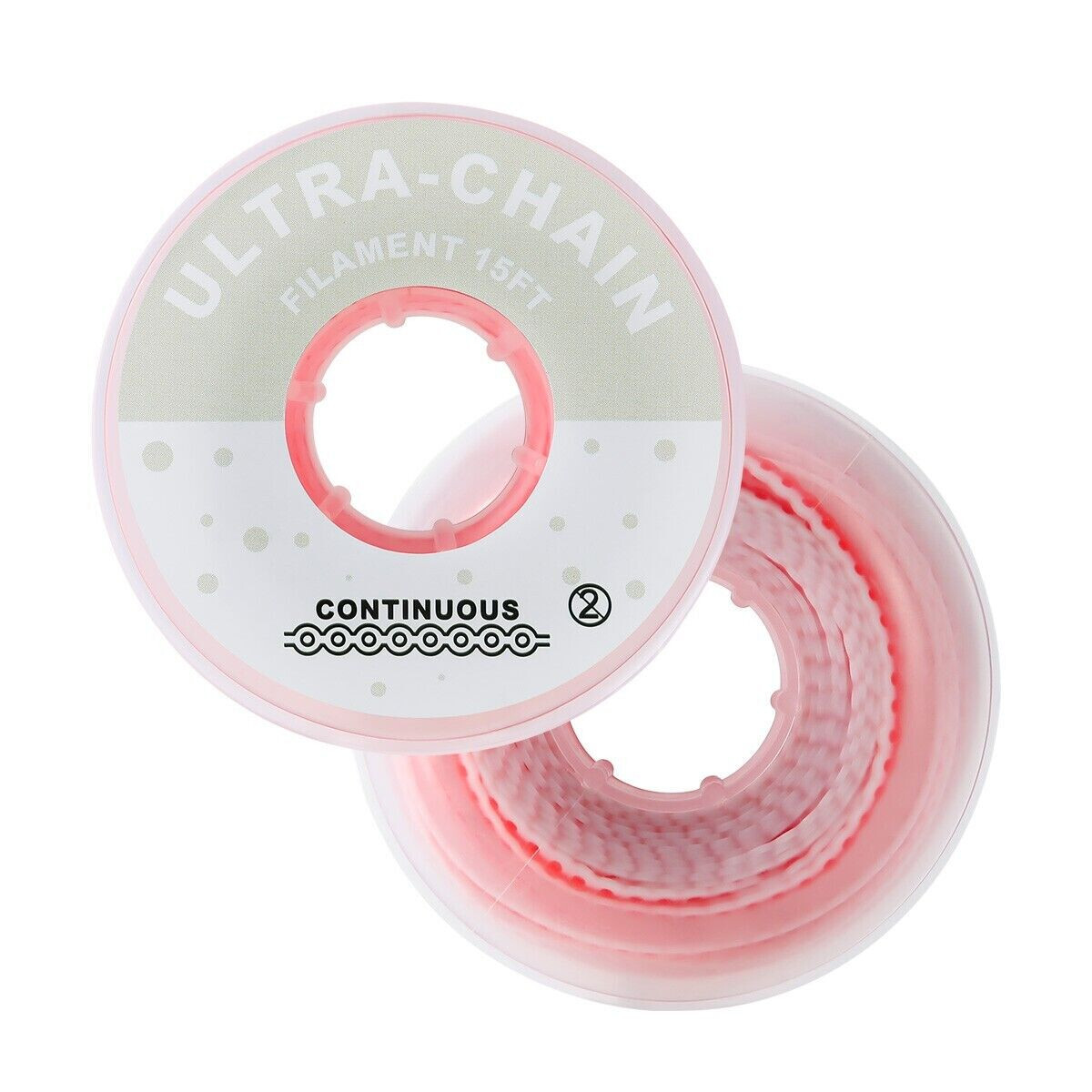 Dental Ultra Elastics Rubber Band Power Chain Double Color Long/Short/Continuous