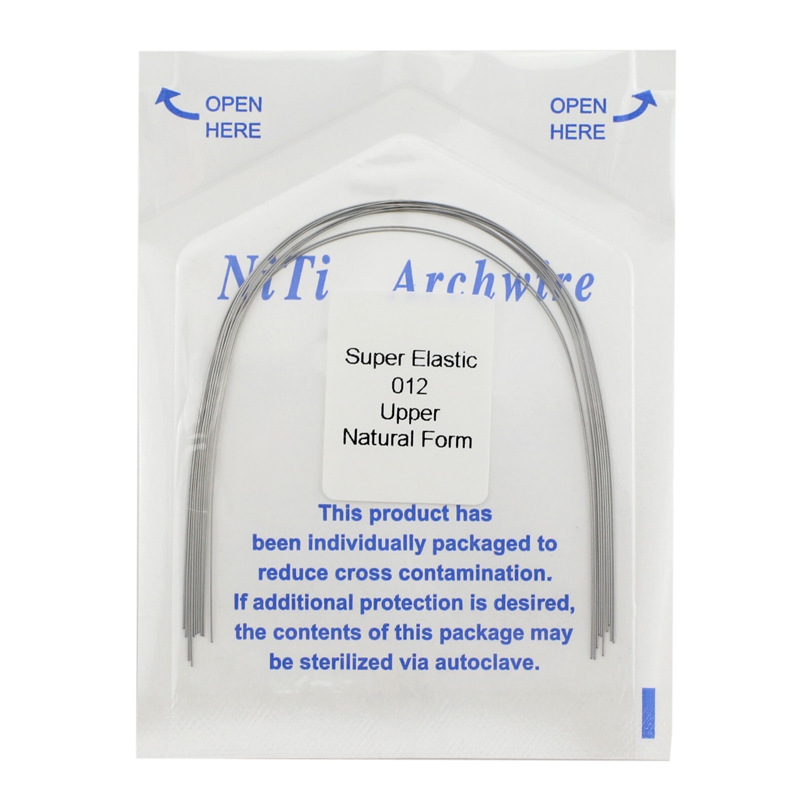 Dental Orthodontic Niti Arch Wire Elastic Rectangular Round Arcos de Ortodoncia