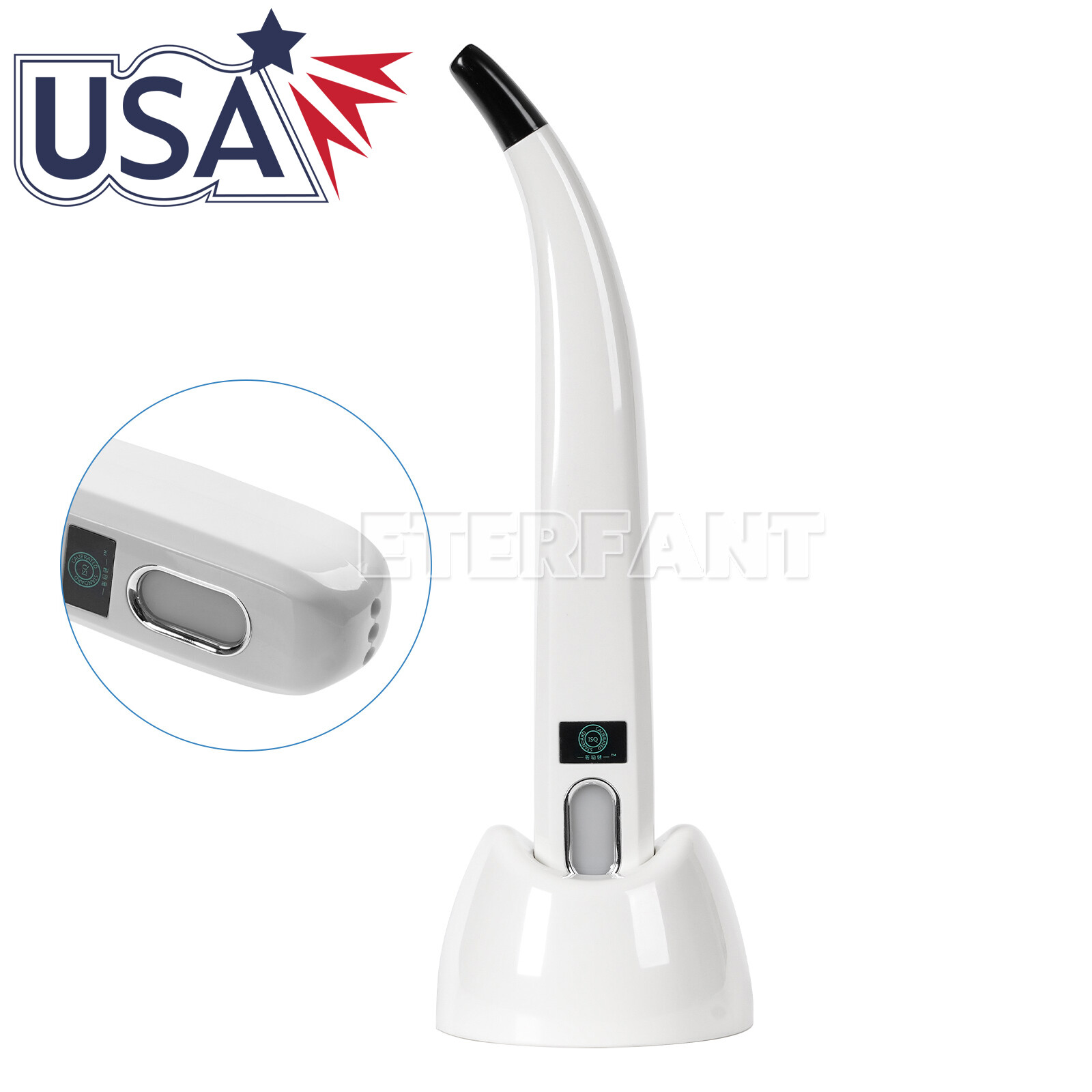 ETERFANT Dental Monitor Osseointegration RFA Inplant Stability Test Unit ISQ USA
