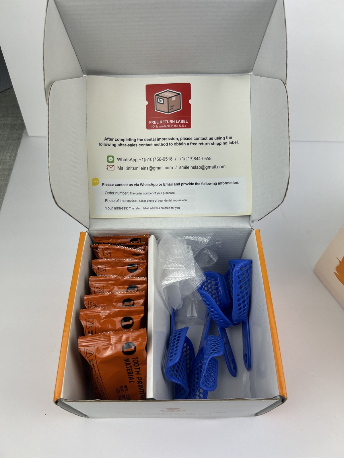 INITSMIL Dental Impression Kit | Easy Home Teeth Mold for Aligners