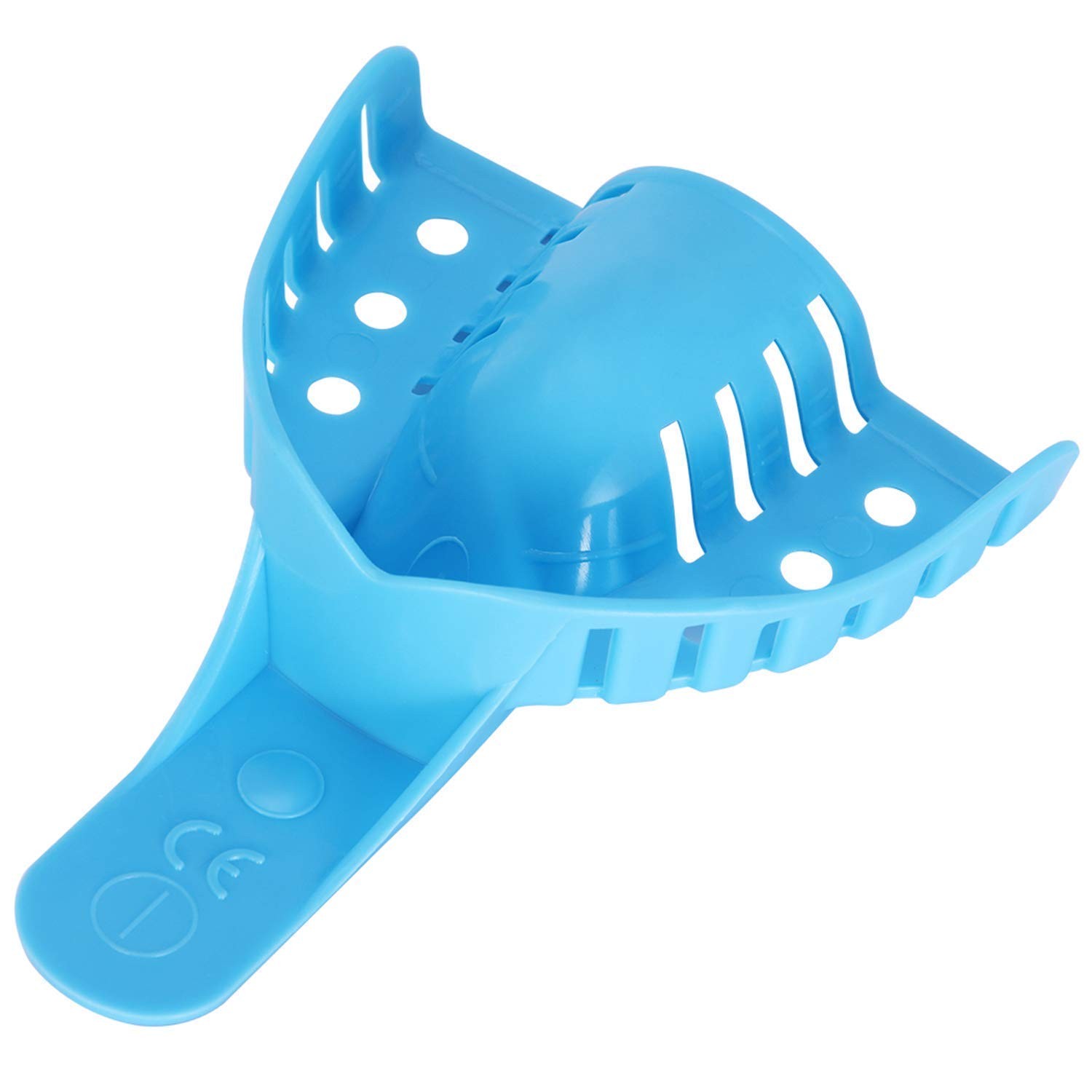 JMU Dental Impression Tray,Bag of 12 Perforated Disposable Trays,1 Large #1