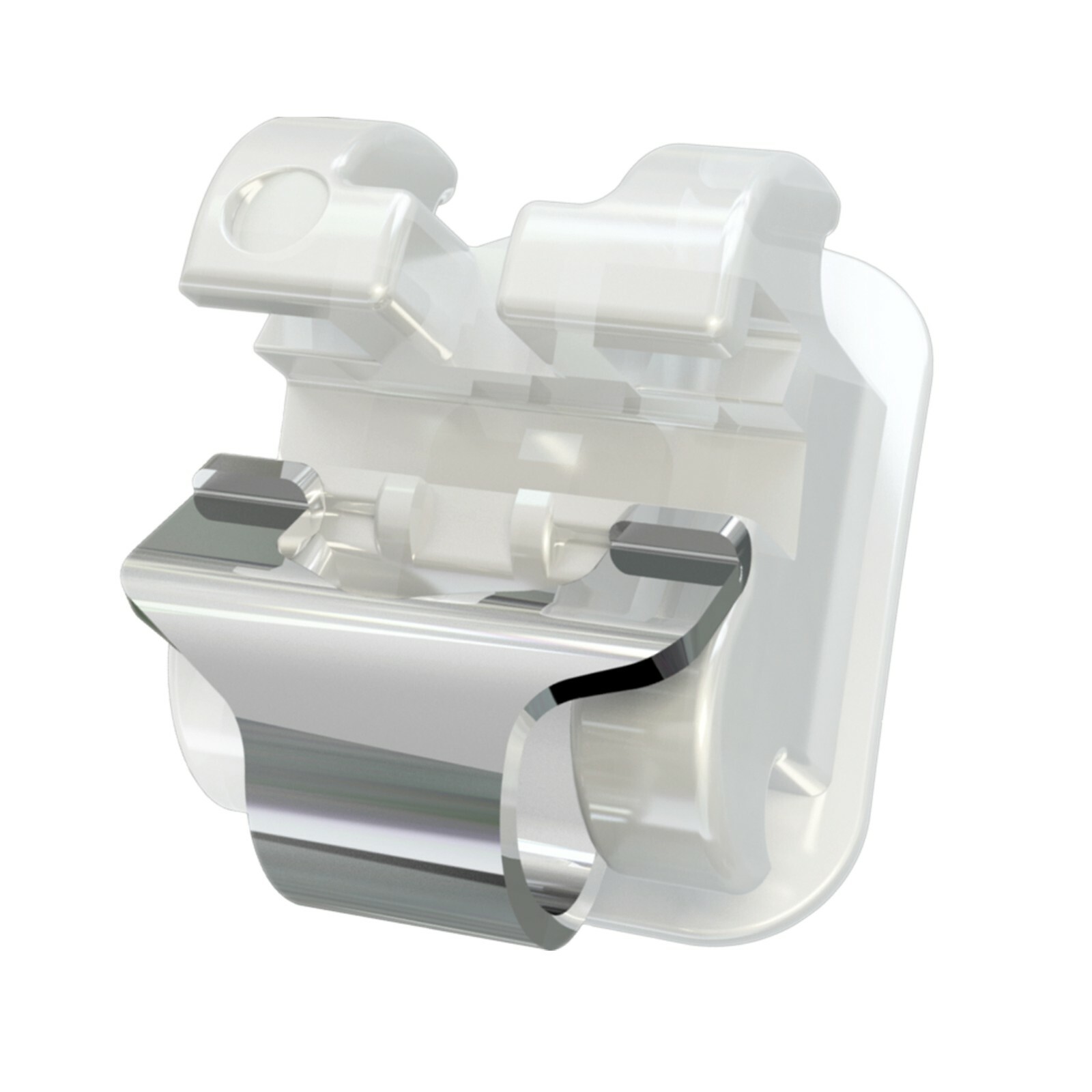 Orthodontic Bracket Self Ligating Ceramic Clear Aesthetic Interactive Roth 0.022