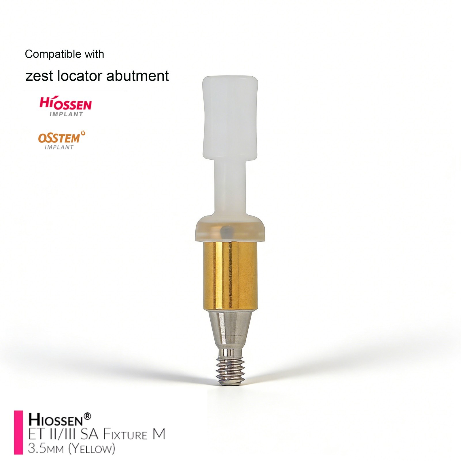 US Hiossen ET Implant Locator Abutment Classic for Zest Male Retention Inserts