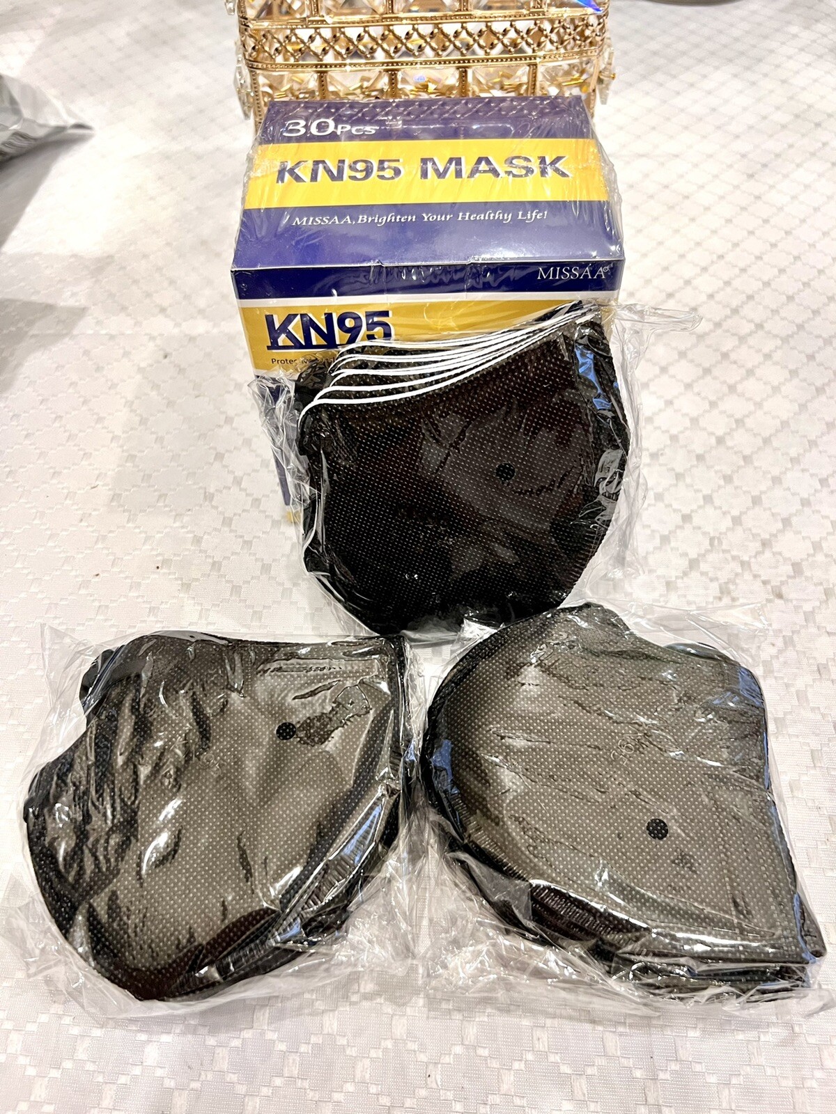 300 PCS KN95 Face Masks for Kids, 5 Layers Disposable Protective Mask Small Size