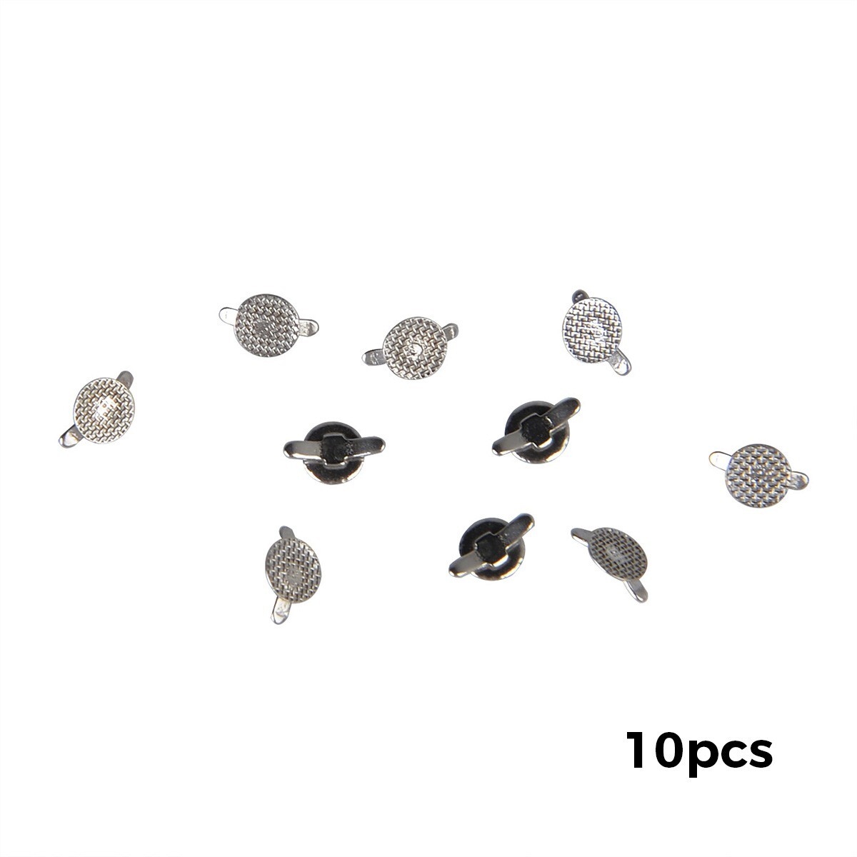 AZDENT Dental Orthodontic Lingual Buttons Bondable Round /Rectangular Base