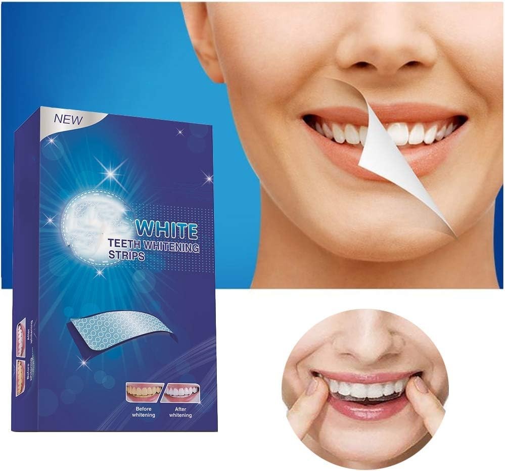 Teeth Whitening Stripes Whitening Kit Whitener Strap Kits for Tooth Oral Care No