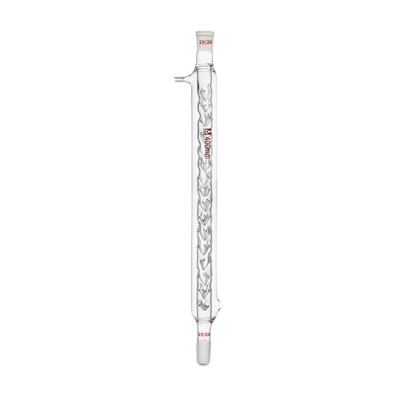 200mm-600mm Double Layer Distillation Column Lab Glass Equipment ca